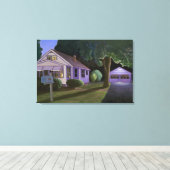 Oberste Treppe 2006 Leinwanddruck (Insitu (Holzboden))