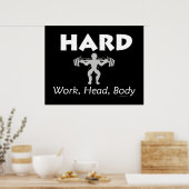 Oberster Arbeitsschwerpunkt Poster (Küche)