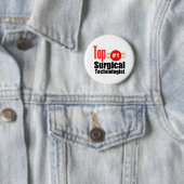 Oberster chirurgischer Technologe Button (Beispiel)