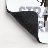 OBERSTER gerader Pfeil Mousepad (Ecke)