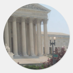 Oberster Gerichtshof der Staaten Runder Aufkleber