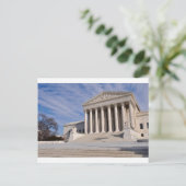 Oberster Gerichtshof der Vereinigten Staaten Postkarte (Stehend Vorderseite)