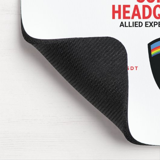 Oberster Hauptsitz von SHAEF Mousepad (Ecke)