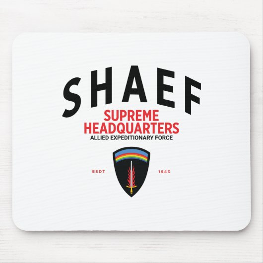 Oberster Hauptsitz von SHAEF Mousepad (Vorne)