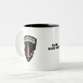 Oberster Hauptsitz von SHAEF - Not leidend Zweifarbige Tasse (Vorderseite Links)