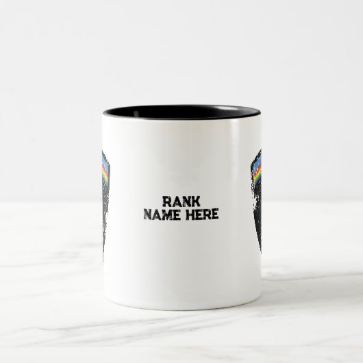 Oberster Hauptsitz von SHAEF - Not leidend Zweifarbige Tasse (Mittel)