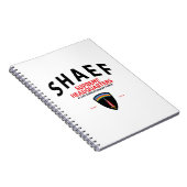 Oberster Hauptsitz von SHAEF Notizblock (Rechte Seite)