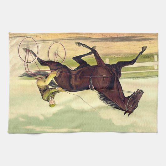 OBERSTER mürrischer Champion Geschirrtuch (Horizontal)