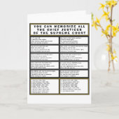 Oberster Richter Funny Poetry Geburtstag Karte (Gelbe Blume)