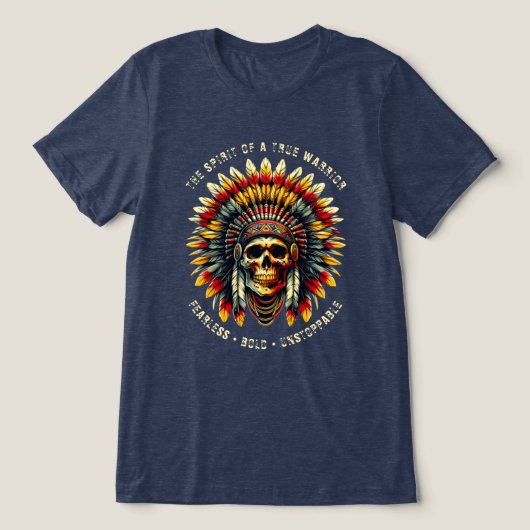 Oberster T - Shirt der Indianergemeinschaft (Design Vorderseite)