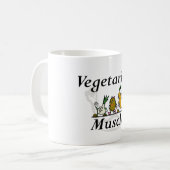 OBERSTER vegetarischer Muskel Kaffeetasse (Vorderseite Links)