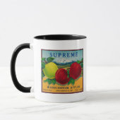 Oberstes Apple-Label - Staat in Washington Tasse (Links)
