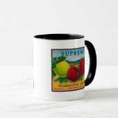 Oberstes Apple-Label - Staat in Washington Tasse (VorderseiteRechts)