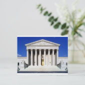 Oberstes Gericht der USA Postkarte (Stehend Vorderseite)