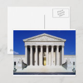 Oberstes Gericht der USA Postkarte (Vorne/Hinten)