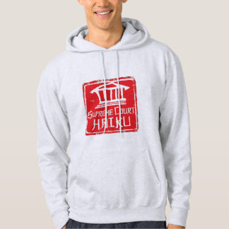 Oberstes Gerichthaiku-Logo Hoodie