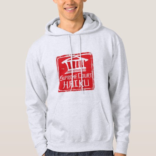 Oberstes Gerichthaiku-Logo Hoodie (Vorderseite)