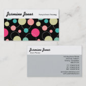 oberstes Panel - Bereiche und Kreis 150816 Visitenkarte (Vorne/Hinten)