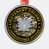 Oberstleutnant Ornament Aus Metall (Vorne)