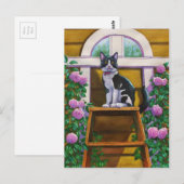 Oberteil der Leitung Postkarte (Vorne/Hinten)