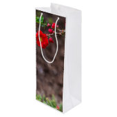 Oberteil Geschenktüte Für Weinflaschen (Rückseite Schrägansicht)