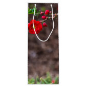 Oberteil Geschenktüte Für Weinflaschen (Rückseite)