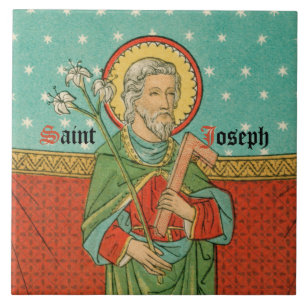 Obertorso von St. Joseph (Detail; VVP 09) Fliese
