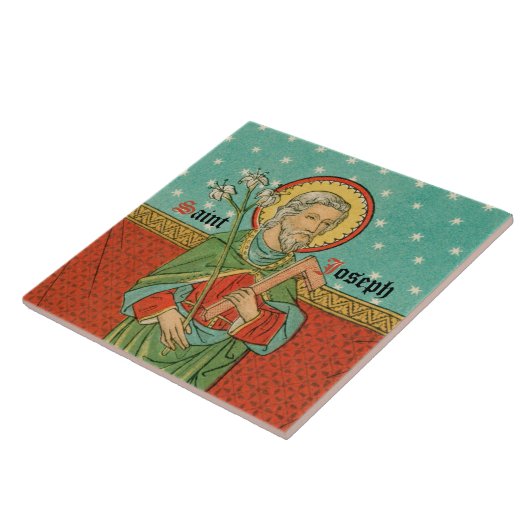 Obertorso von St. Joseph (Detail; VVP 09) Fliese (Seite)