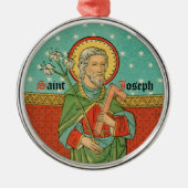 Obertorso von St. Joseph (Detail; VVP 09) Keramik Ornament Aus Metall (Vorne)