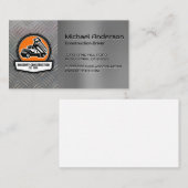 Oberwagen-Baufahrzeug Visitenkarte (Vorne/Hinten)