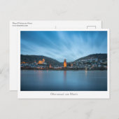 Oberwesel am Rhein, Deutschland Postkarte (Vorne/Hinten)