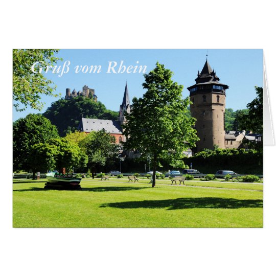Oberwesel am Rhein Karte