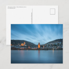 Oberwesel Deutschland Postkarte