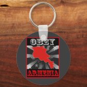 Obey Armenia Schlüsselanhänger (Vorderseite)