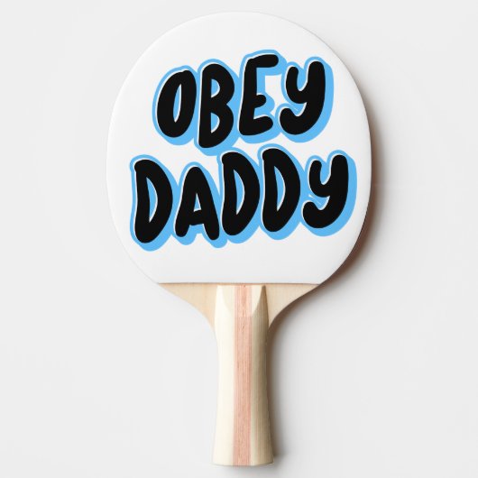OBEY DADDY PONG PADDLE TISCHTENNIS SCHLÄGER (Vorderseite)