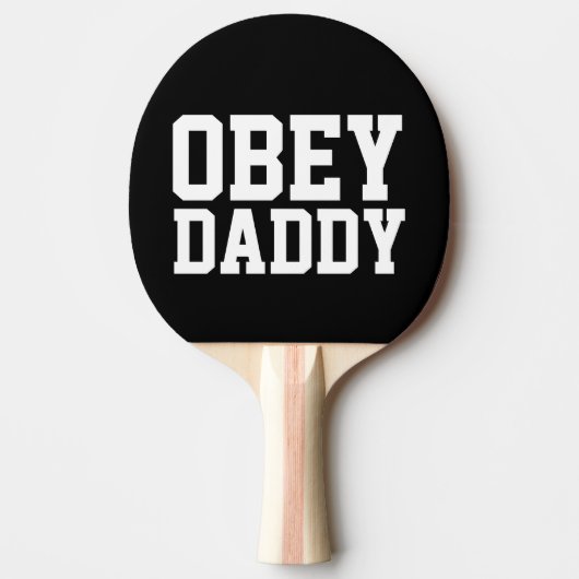 OBEY DADDY PONG PADDLE TISCHTENNIS SCHLÄGER (Vorderseite)
