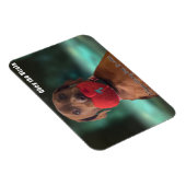 Obey der Vizsla Chewy Hat Magnet (Rechte Seite)