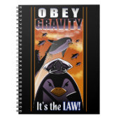 Obey Gravity Notizblock (Vorderseite)