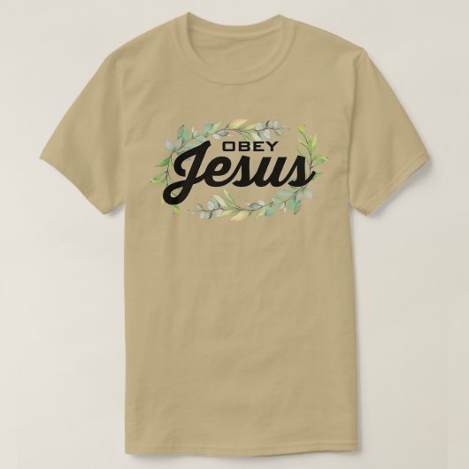 Obey Jesus 2 T-Shirt (Design vorne)