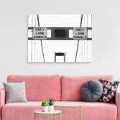 Obey Lane Signals Triptych Leinwanddruck (Insitu (Wohnzimmer))