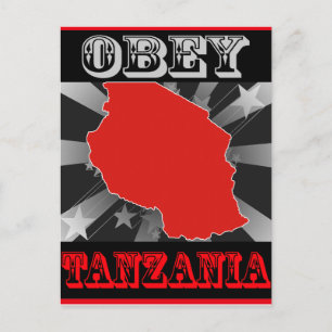 Obey Tansania Postkarte