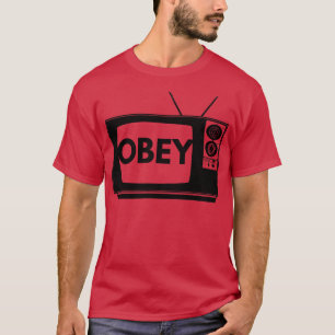 Obey TV Vintag in Not T-Shirt
