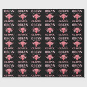 OBGYN bei Ihrem Muttertier Geschenkpapier (Flach)