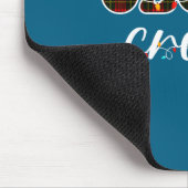 Obgyn Crew Christmas Lights Santa Hat  Mousepad (Ecke)