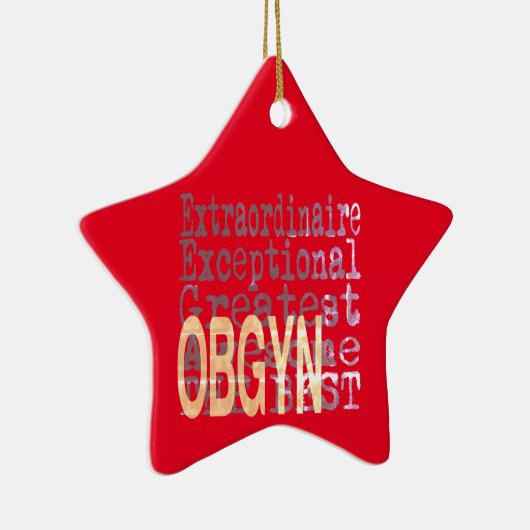 OBGYN Extraordinator Keramik Ornament (Rechts)