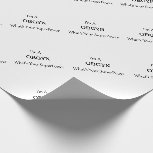 OBGYN GESCHENKPAPIER (Ecke)