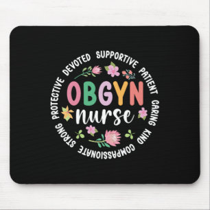 Obgyn Nurse Aufwertungskreis Obgyn Nurse Obgyn Mousepad