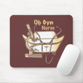 OBGyn Nurse Mouse Pad Mousepad (Mit Mouse)
