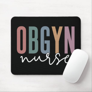 OBGYN Nurse   Obstetrie und Gynäkologie Mousepad