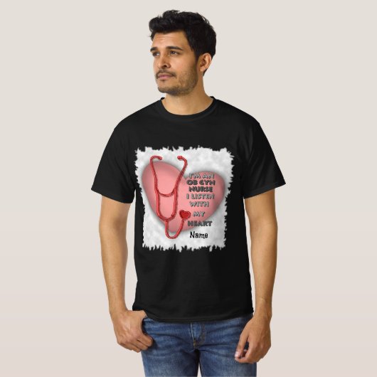 ObGyn Nurse T-Shirt (Vorne ganz)